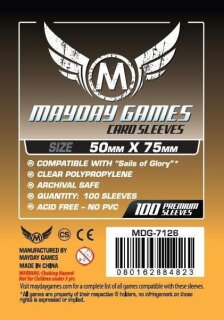 Custom Card Sleeves "Sails of Glory" 50x75mm (100pcs)
