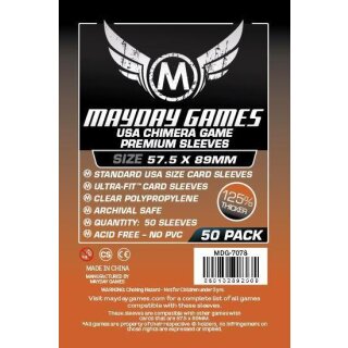 Premium USA Chimera Game Sleeves 57,5x89mm (50)