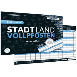 STADT LAND VOLLPFOSTEN - BLUE EDITION
