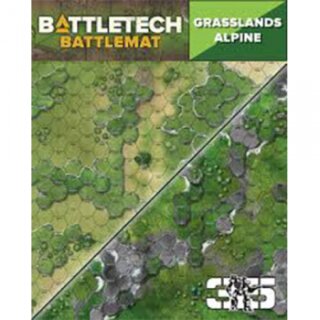 Battletech: Battlemat Grasslands Alpine