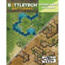 Battletech: Battlemat Grasslands Savanna
