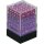 Chessex: Light Purple w/white Opaque 12mm d6 Dice Block (36 Dice)