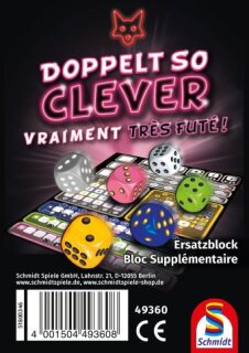 Doppelt so clever - Ersatzblock