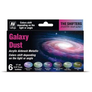 Vallejo The Shifters: Galaxy Dust Paint Set
