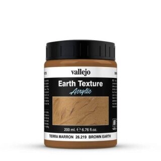 Vallejo Ground Texture - Brown Earth (200 ml)