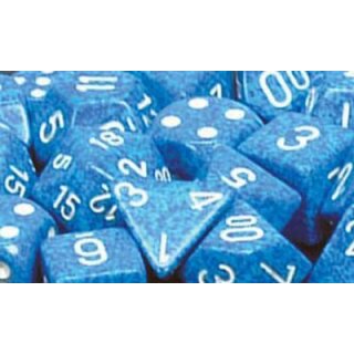Chessex: Water? Speckled 12mm d6 with pips Dice Blocks? (36 Dice)