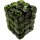 Chessex: Black-Grey w/green Gemini™ 12mm d6 with pips Dice Blocks™ (36 Dice)