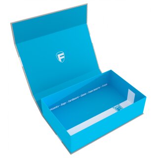Feldherr Magnetbox blau Half-Size 75 mm leer