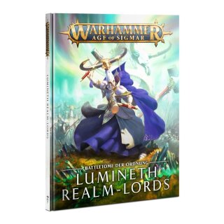 Warhammer Age Of Sigmar: Battletome: Lumineth Realm-lords (Deutsch, Hardcover, 2020) (Mangelexemplar)