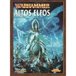 Warhammer: Armeebuch Hochelfen / Altos Elfos (Spanish, Softcover, 2002)