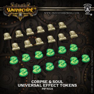 Warmachine & Hordes - Universal Corpse & Soul Tokens