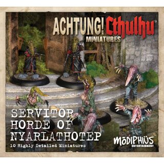 Achtung! Cthulhu Skirmish: Servitor Horde of Nyarlathotep Unit Pack (10 models)