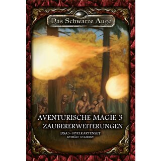 DSA 5: Spielkartenset - Aventurische Magie 3 Zaubererweiterungen