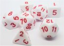 Würfelset Marshmellow: Red (7)