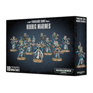 Chaos Space Marines: Thousand Sons Rubric Marines