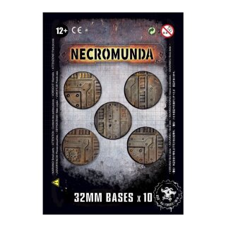 Necromunda-Bases (32 mm, 10 Stück)