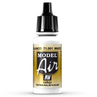 Vallejo Model Air: 001 White (17 ml)