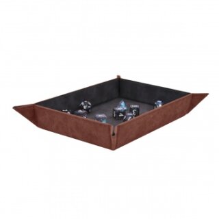 Foldable Dice Rolling Tray - Ruby