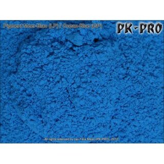 PK Tageslicht Leuchtpigment Meerblau