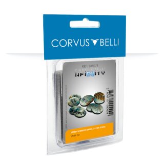 Infinity Alpha Series 25 mm Scenery bases (10 Stk)