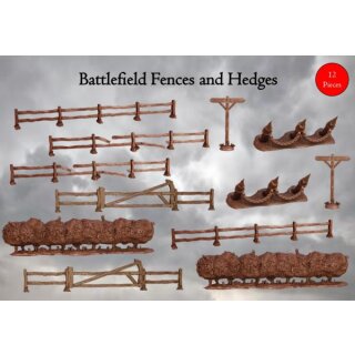 TerrainCrate Battlefield Fences & Hedgerows