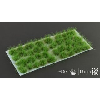 Gamers Grass Tufts Strong Green XL 12mm Wild