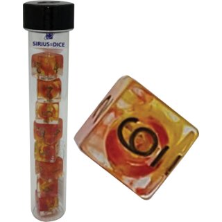 RPG Dice Set (8) Fireball