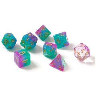 RPG Dice Set (7) Northern Lights