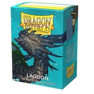 Dragon Shield: Matte - Dual Lagoon (100)