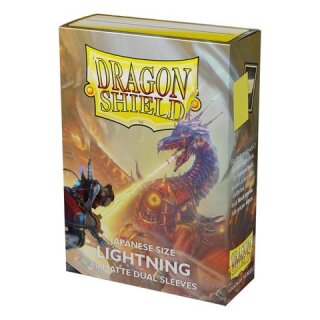 Dragon Shield: Japanese Art Sleeves Matte Dual - Lightning (60)