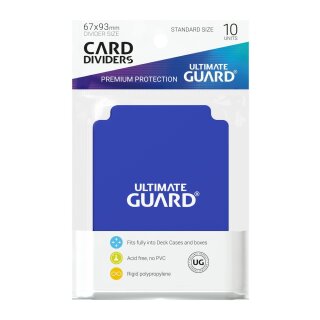 Ultimate Guard Card Dividers Standard Size Blue
