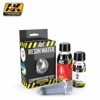 AK Terrains Resin Water - 2 Component Epoxy (180mL)