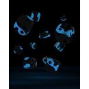 Oakie Doakie Dice W6 Würfel 12 mm Glow in the Dark - Deep Ocean (36)