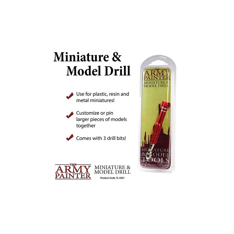 Army Painter ARM07010 Pennello Largo Per Miniature E Modellismo, Punta Fine, Ergonomico