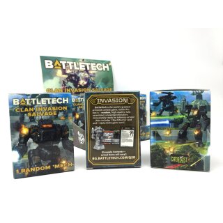BattleTech: Clan Invasion - Salvage Blind Box (1 Mech)