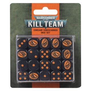 Kill Team: Würfel der Sternwunden-Korsaren / Voidscarred Corsairs Dice Set 2022