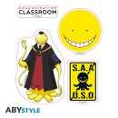 ASSASSINATION CLASSROOM - Stickers - 16x11cm/ 2 sheets - Koro