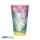 LAPINS CRETINS - Large Glass - 400ml - Rainbow Rabbits