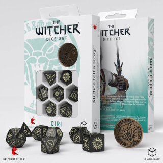 The Witcher Dice Set: Ciri - The Zireael