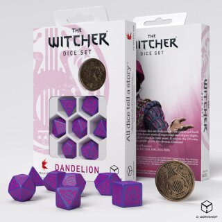 The Witcher Dice Set: Dandelion - The Conqueror of Hearts