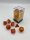 Chessex: Gemini® Polyhedral Translucent Red-Yellow/gold 7-Die Set