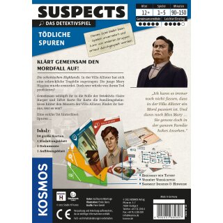 Suspects - Das Detektivspiel: Tödliche Spuren