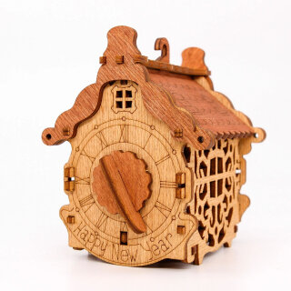 "Happy New Year" Box - Bausatz aus Holz