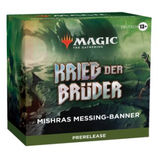 MtG: Krieg der Brüder - Prerelease Pack: Mishras Messing-Banner (de)
