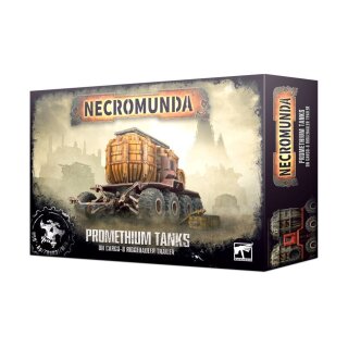 Promethium Tanks auf Cargo-8 Ridgehauler Trailer