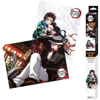DEMON SLAYER - Set 2 Chibi Posters - Series 3 (52x38)