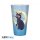 SAILOR MOON - Large Glass - 400ml - Luna & Artemis