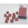 Chessex: Scarab® 12mm d6 Scarlet?/gold Dice Block? (36 dice)