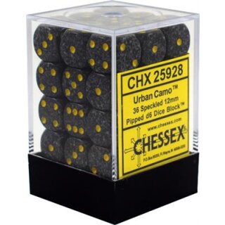 Chessex: Speckled® 12mm d6 Urban Camo™ Dice Block™ (36 dice)