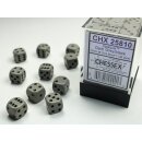 Chessex: Opaque 12mm d6 Dark Grey/black Dice Block™...
